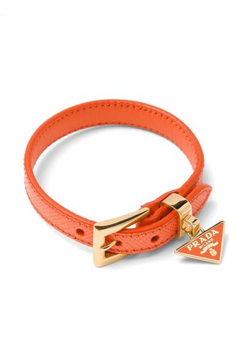 Prada Bracciale in pelle - Arancione