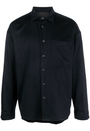 Prada Camicia con taschino - Blu