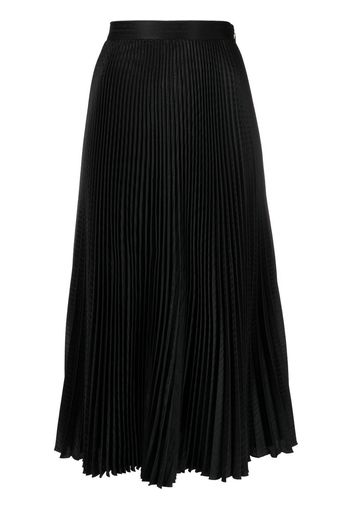 Prada high-waisted pleated skirt - Nero