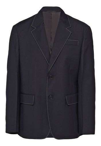 Prada Blazer monopetto - Nero