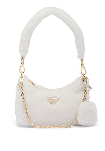 Prada Borsa a spalla mini - F0009 WHITE