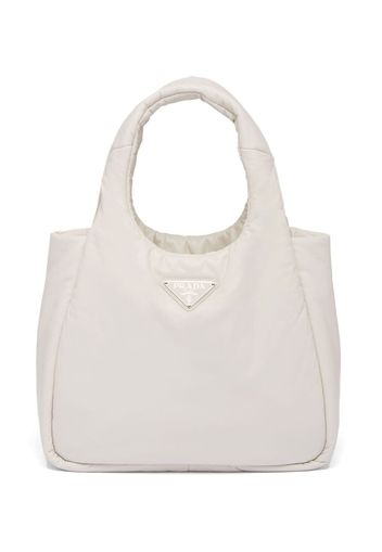 Prada Borsa tote media - Bianco