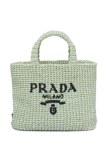 Prada Borsa tote piccola - Verde