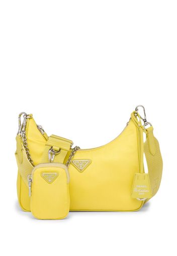 Prada Borsa a spalla Re-Nylon Re-Edition 2005 - Giallo