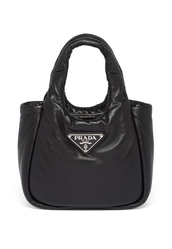 Prada small Soft padded tote bag - Nero