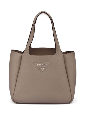 Prada lots leather tote bag - Marrone