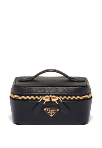 Prada Trousse make-up in pelle - Nero