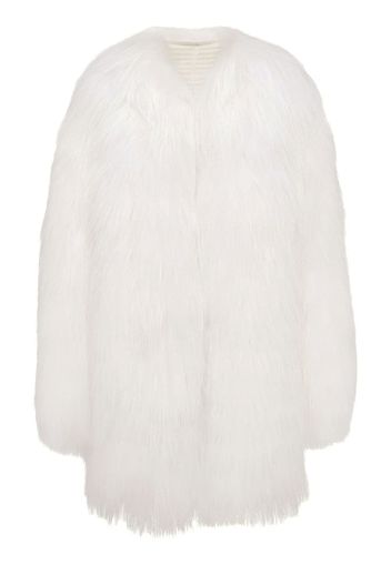 Prada Cappotto midi - Bianco