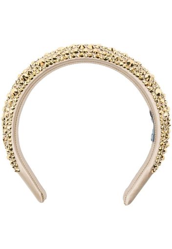 Prada Satin headband - Oro