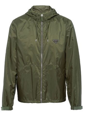 Prada Re-Nylon hooded jacket - Verde