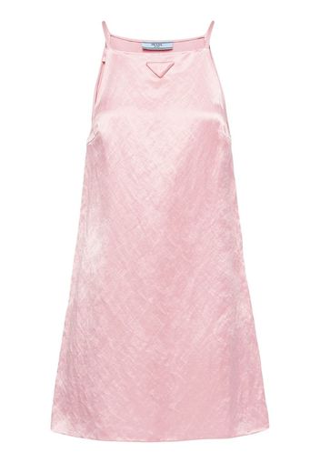 Prada Satin mini-dress - Rosa