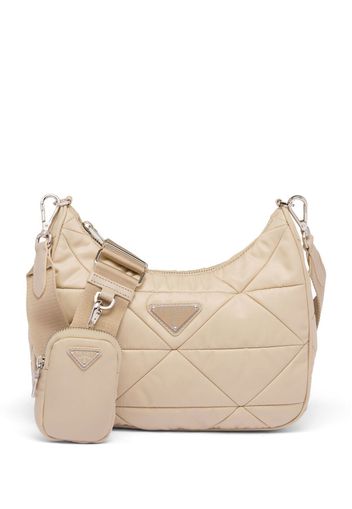 Prada Padded Re-Nylon shoulder bag - Toni neutri