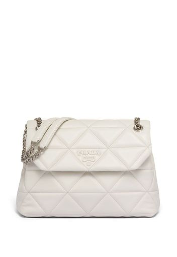 Prada Large Prada Spectrum nappa leather bag - Bianco