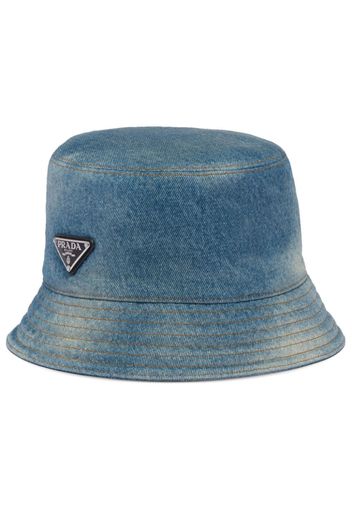 Prada Denim bucket hat - Blu