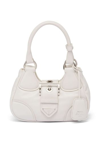 Prada Moon padded nappa-leather mini bag - Bianco