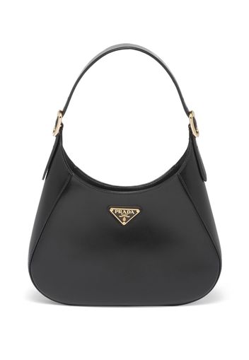 Prada Borsa a spalla in pelle - Nero