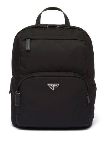 Prada Zaino con zip - Nero