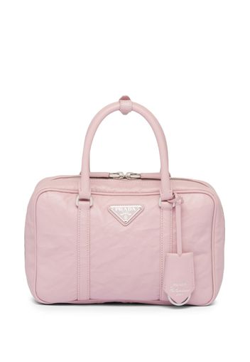 Prada Borsa tote media in pelle - Rosa