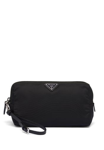 Prada Pouch Re-Nylon con zip - Nero