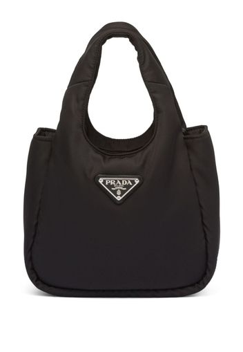 Prada Borsa tote mini imbottita - Nero