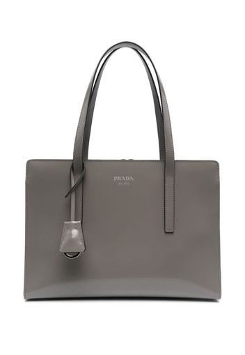 Prada Re-Edition 1995 brushed-leather handbag - Grigio