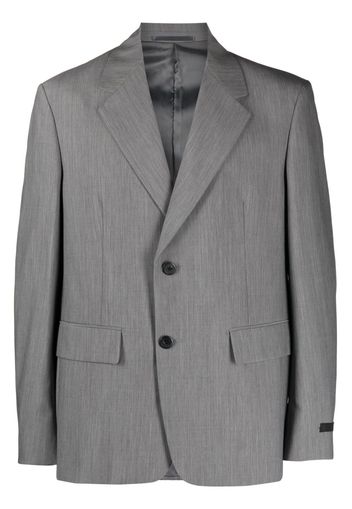 Prada Blazer monopetto - Grigio