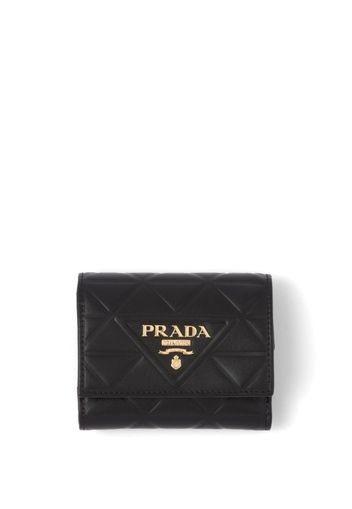 Prada Portafoglio trapuntato piccolo - Nero