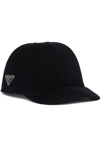 Prada Cappello da baseball con logo - Blu