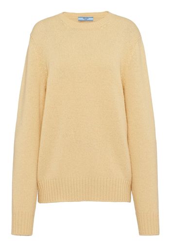 Prada long-sleeve knitted jumper - Giallo