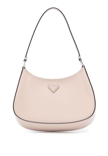 Prada Cleo brushed leather shoulder bag - Rosa