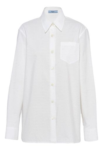 Prada Camicia a maniche lunghe - Bianco