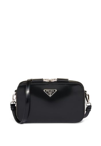 Prada Borsa a tracolla Brique piccola - Nero