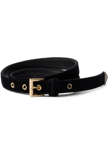 Prada Cintura in velluto - Nero