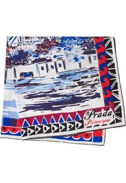 Foulard Pittoresque Paris con stampa