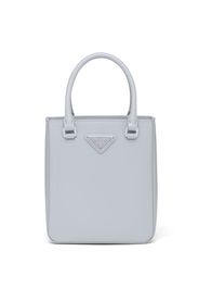 Prada Borsa tote con placca - Blu