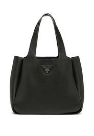 Prada Borsa tote con applicazione - Nero