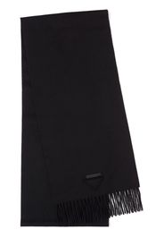 Prada solid-colour cashmere scarf - Nero