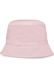 Prada Cappello bucket con logo - Rosa