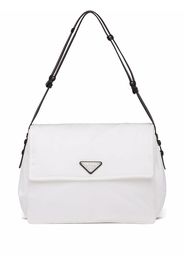 Prada Re-Nylon padded shoulder bag - Bianco