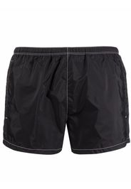 Prada Costume da bagno con cuciture a contrasto - Nero