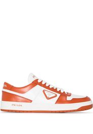 Prada Downtown leather sneakers - Bianco