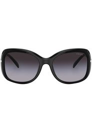 Prada logo-arm detail sunglasses - Nero