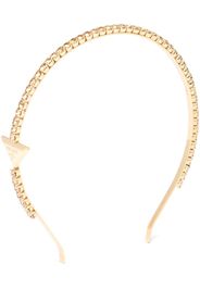 Prada rhinestone-embellished headband - Oro