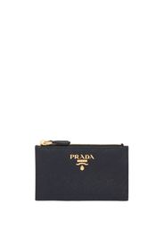 Prada Saffiano leather card holder - Nero