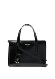 Prada Prada Re-Edition 1995 brushed-leather mini handbag - Nero