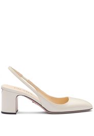 Prada calf-leather slingback pumps - Toni neutri