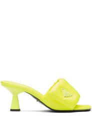 Prada Mules Soft in pelle 65mm - Giallo