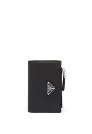 Prada Saffiano leather cardholder - Nero