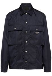 Prada Re-Nylon blouson jacket - Blu