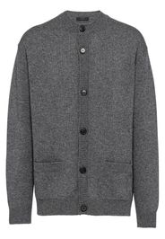 Prada Cardigan girocollo - Grigio